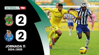 Resumo P Ferreira 22 FC Porto B  Liga Portugal Meu Super  sport tv [upl. by Aerdnas]