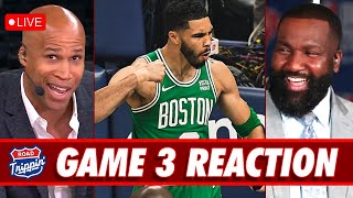 CELTICS CRAZY COMEBACK ON PACERS  GAME 3 LIVE REACTION w RICHARD JEFFERSON and KENDRICK PERKINS [upl. by Little]