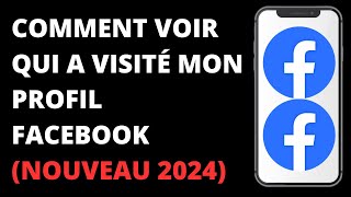 Comment voir qui a visité mon profil Facebook nouveau 2024  Qui a consulté ma page Facebook [upl. by Leugar]