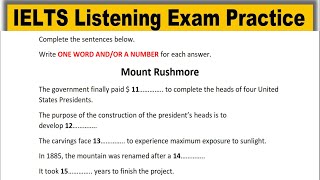 Driving School listening practice test 2023 with answers  IELTS Listening Practice Test [upl. by Etan]