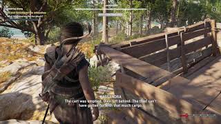 Assassins Creed Odyssey Find and Investigate the Ambush Lumbering Along [upl. by Orelu]