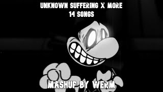 FNF Mashup  Unknown Suffering v3 x More 14 Songs [upl. by Romelle]