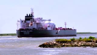 109999 DWT Singapore flagged Crude Oil Tanker PROTEUS PHILIPPA [upl. by Aziaf]