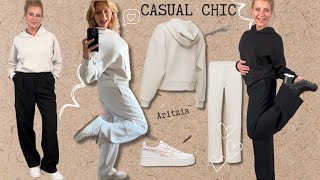 Over 50 Fashion MustSee Mini Aritzia Clothing Haul [upl. by Moersch]