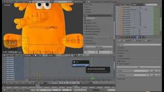 Blender cutout tutorial  object replacement property [upl. by Romilda]