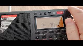 Tecsun pl990x vs Sangean 909x2 USB [upl. by Khalin22]