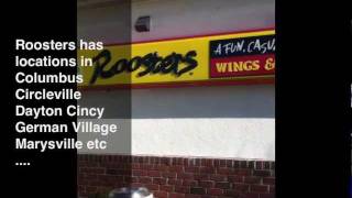 ROOSTERS Wings Columbus Ohio Diners Drive Ins Dives Osu Buckeyes [upl. by Asiuol]