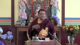 Shamarpas teaching at Bodhi Path Marthas Vineyard July 29th 2012 part 3 [upl. by Anayi196]