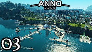 GLOBAL TRADE NETWORK  Anno 2205 REVOLUTION  Future Overhauled  City Builder ReUploaded Part 3 [upl. by Hsetirp]