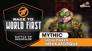 Method VS High Tinker Mekkatorque  Mythic Battle of Dazaralor [upl. by Darn585]