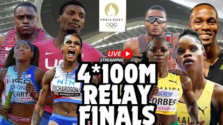 4100M Relays LIVE Paris 2024 Olympics Watch Party [upl. by Shirlie]