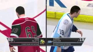 NHL 12  Doug Glatt  Be A Pro EP1 [upl. by Kcir]