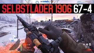 Selbstlader 1906 674  Battlefield 1 [upl. by Yllas365]