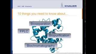 10 Things you Need to Know about Biochromatographuy  FPLC vs HPLC [upl. by Ferdinande]