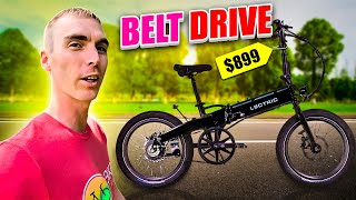 Lectric XP Lite 20 Belt Drive Review Belt Drive For Just 899 [upl. by Namia]