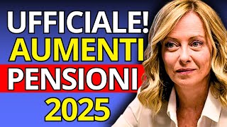 Aumenti Pensioni 2025 400€ per Invalidi e Nuova Rivalutazione Tutte le Novità della Riforma [upl. by Adnuhs769]