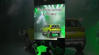 The all new Skoda Kylaq price starts at only 789 lakhs skoda automobile kylaq shorts [upl. by Ulphi]