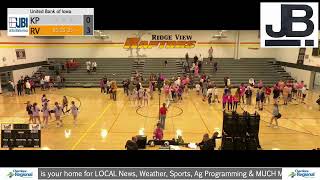 CRMC Presents Ridge View vs KingsleyPierson Varsity Volleyball [upl. by Capp349]