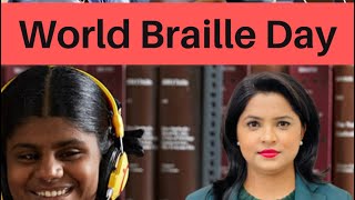 World Braille Day  Luies Braille  Blind [upl. by Nylorahs]