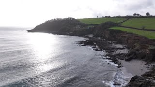 Cornwall Surfers Cinematic Drone footage South Coast [upl. by Anoet]