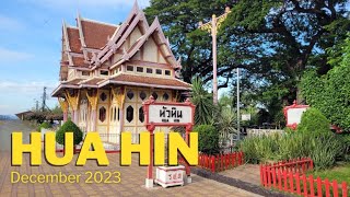 How to go to Hua Hin from Bangkok by TRAIN December 2023 [upl. by Shanley]