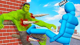 Npc Superhero 1V1 Battle Between Oggy And Jack In Overgrowth [upl. by Hercules9]