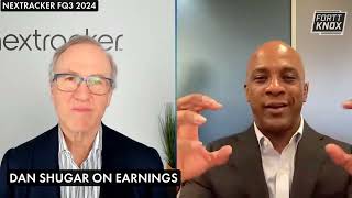 Dan Shugar Nextracker CEO on FQ3 2024 Earnings [upl. by Isma]