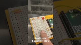 getting started with my Arduino starter kit arduinoproject arduino breadboard [upl. by Bouley456]