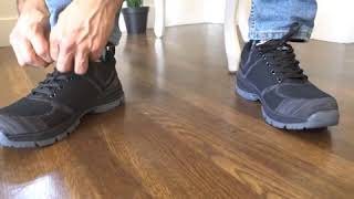 I Bought A Steel Toe Mesh Work Boots From Wish  Wish Tiktok Reviews [upl. by Kyre909]