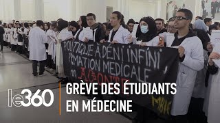 Les étudiants en médecine poursuivent leur grève et maintiennent le boycott des examens et stages [upl. by Wycoff310]