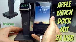 Diese  Watch Ladestation bietet auch ein Heim fürs iPhone und seine Freunde  Review Test UGREEN [upl. by Lindie]