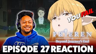 MASSIVE SHOCK YOU FAIL AOTY Frieren Beyond Journeys End Episode 27 REACTION [upl. by Earized]