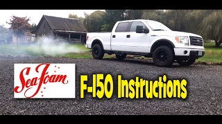 Seafoam instructions F150 V8 [upl. by Nyleak]