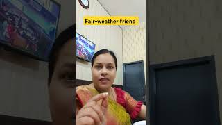 Fairweather Friend youtube shortsIndia Priyankas Teaching 🥰🙏💕🥰 [upl. by Zeuqcaj472]