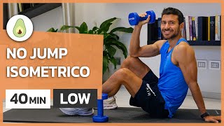 Workout no jump con pesi  Cotto al Dente [upl. by Aniham]