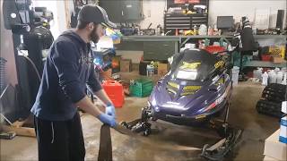 How To Tow A Snowmobile Properly [upl. by Caundra]