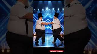 Twin brothers rock the Americas Got Talent stage [upl. by Boehike868]