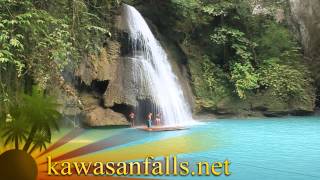 Worlds Most Beautiful Waterfalls  Kawasan Falls Cebu Philippines [upl. by Yojenitsirk]