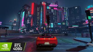 Cyberpunk 2077 But The Factions of Night City Honda NSX Type R RTX 4090 DLSS 35 Gameplay [upl. by Joseph]