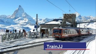 🇨🇭 Gornergratbahn│Zermatt  Gornergrat The Matterhorn Railway │Train Switzerland  Mount Matterhorn [upl. by Asina]