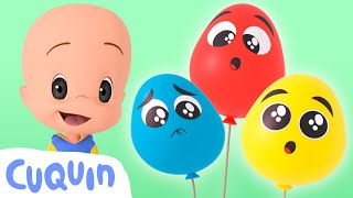 Learn colors with Cuquín and his Baby Balloons 🎈 Educational videos for children [upl. by Gnah]