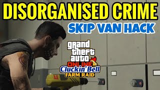 GTA Online  No Van Hack for Disorganised Crime  Cluckin Bell Raid SetUp Mission [upl. by Hakon86]