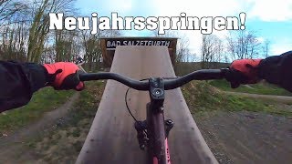 Willkommen 2K18🚴🏼‍♂️😎Neujahrsspringen Bikepark Bad Salzdetfurth fahrrad mtb [upl. by Muscolo]