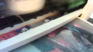 Color Inkjet Printer in Action [upl. by Sansen]