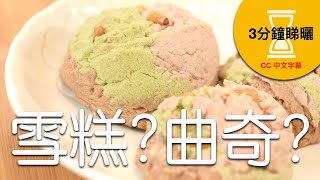 雪糕 入口唔溶嘅  無錯 其實是雪糕曲奇 仲好鬆脆  ice cream scoop cookie  CC 中文字幕 睇曬都係3分鐘 CC 中文字幕 ep15 [upl. by Tillman]