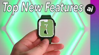 Top Features of Apple Watch Series 7 [upl. by Airehs]