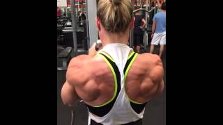 Back workout  June 28 2015 [upl. by Akoyn657]