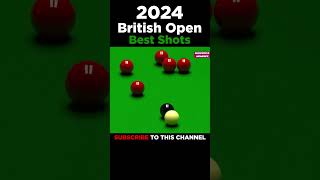 Best Snooker Moments  Shots of 2024 British Open [upl. by Rhiana]