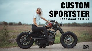 Custom Harley Davidson Sportster 48  Goodwood Edition [upl. by Vahe]