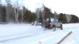 Land Cruiser  80 vs UAZ Patriot  Крузак против Патриота [upl. by Latouche]